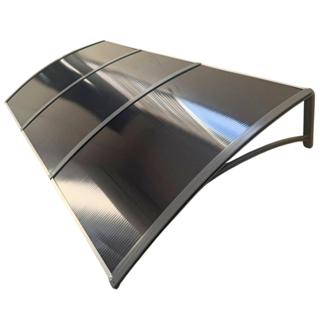 Toldo policarbonato  200x70 cm proteção portas e janelas area externa em Oferta na Shopee