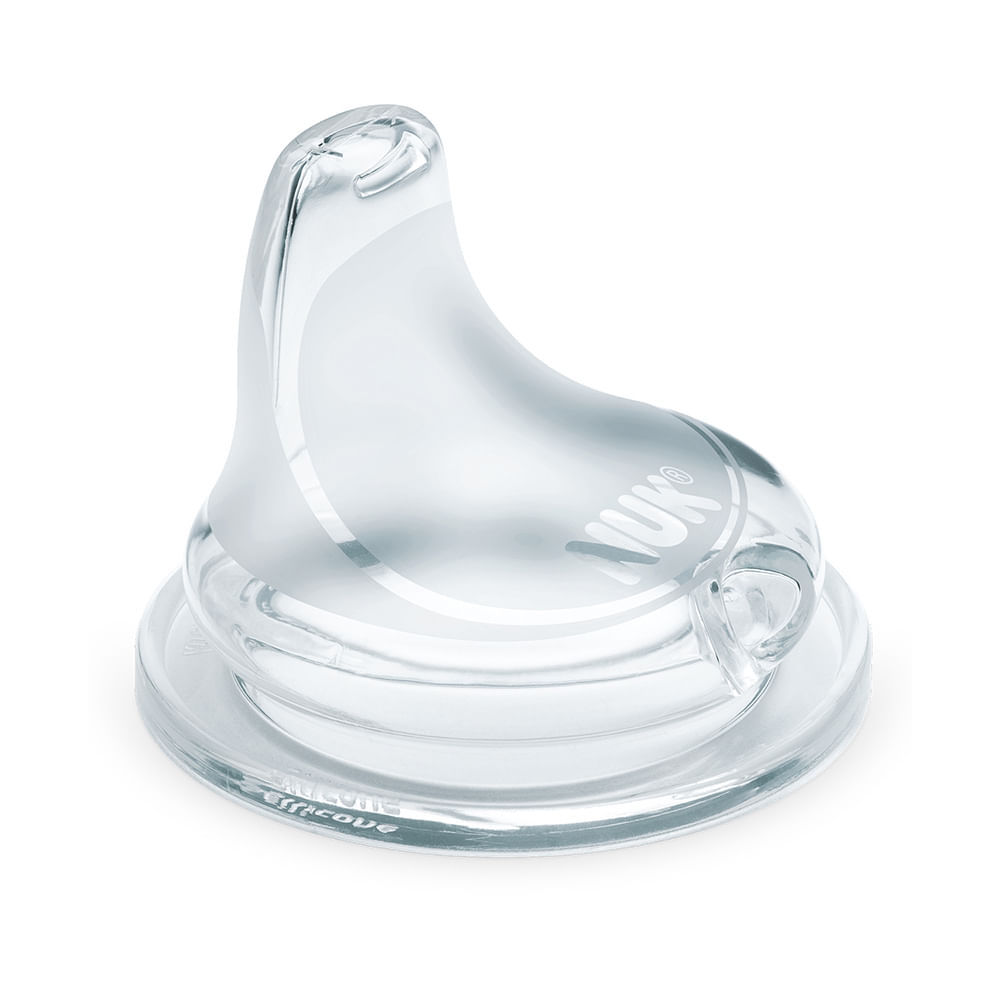 Bico para Copo de Treinamento Nuk First Choice em Silicone Antivazamento com 1 Unidade