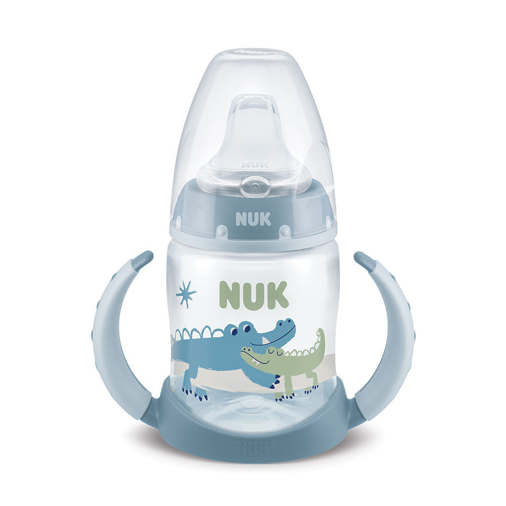 Copo de Treinamento com Alça Nuk First Choice 6+ Meses 150ml Trend Boys em Oferta na Shopee