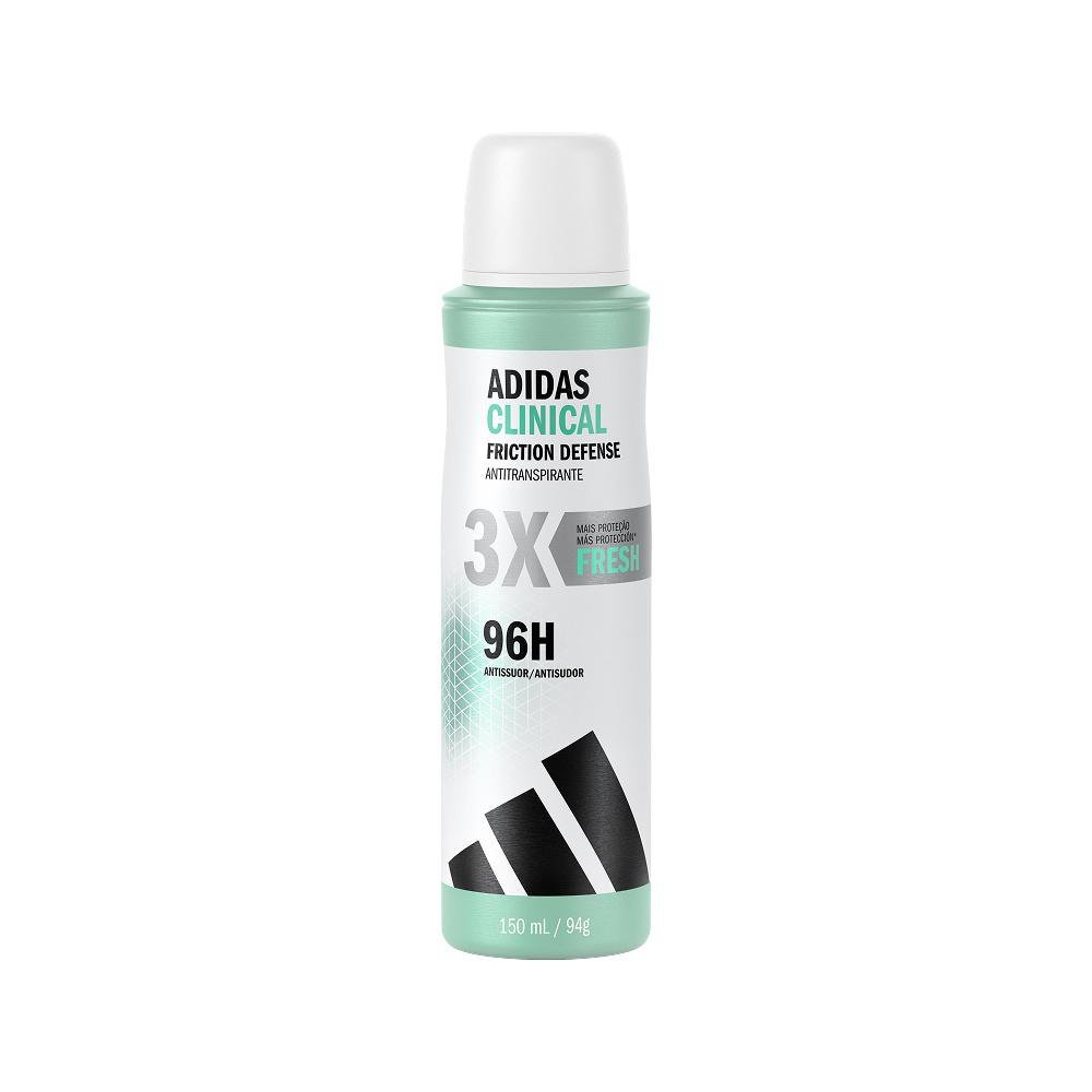 Desodorante Adidas Clinical Feminino Aerossol Antitranspirante Fresh 150ml em Oferta na Shopee