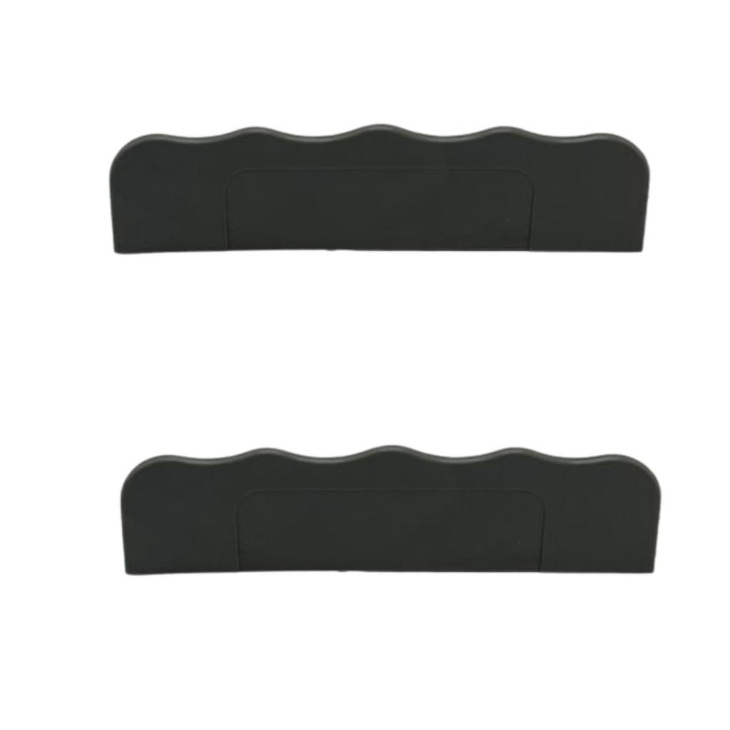 2 Puxador Porta Frezzer Refrigeração Gelopar Preto Original