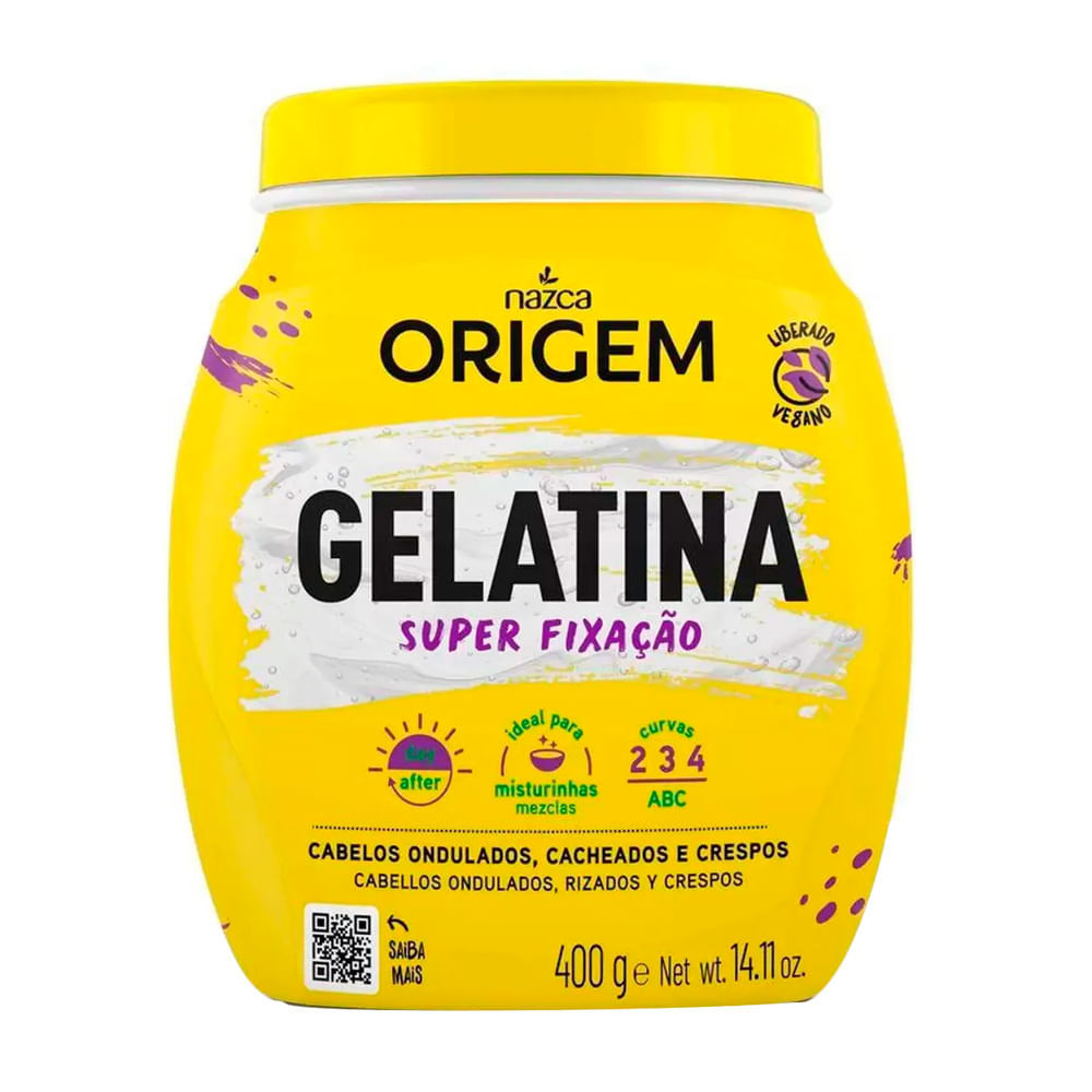 Gelatina Nazca Origem Super Fixação 400g em Oferta na Shopee