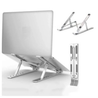 Laptop Suporte Base Notebook Tablet Alumínio Dobrável Portátil em Oferta na Shopee
