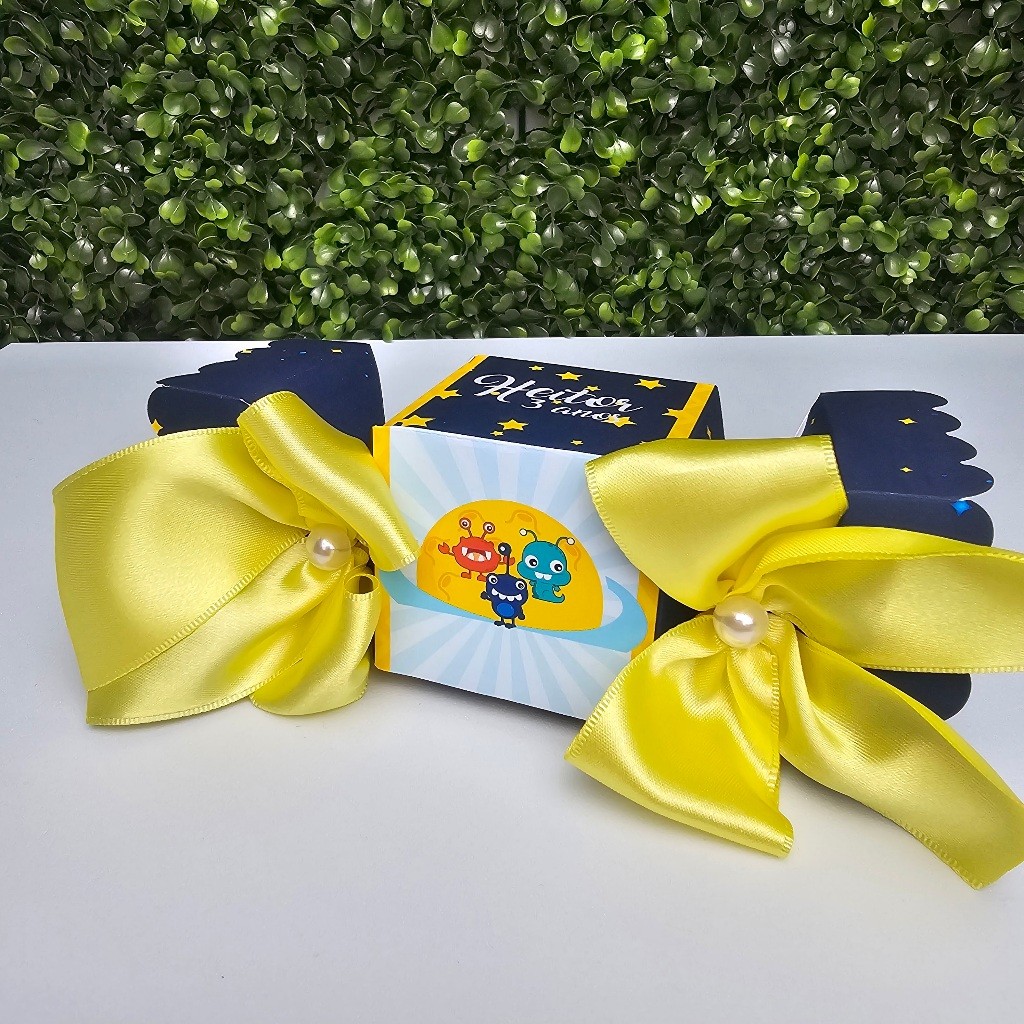 Caixa Bala ASTRONAUTA - Personalizados - Festa infantil - Aniversário - Lembrancinha