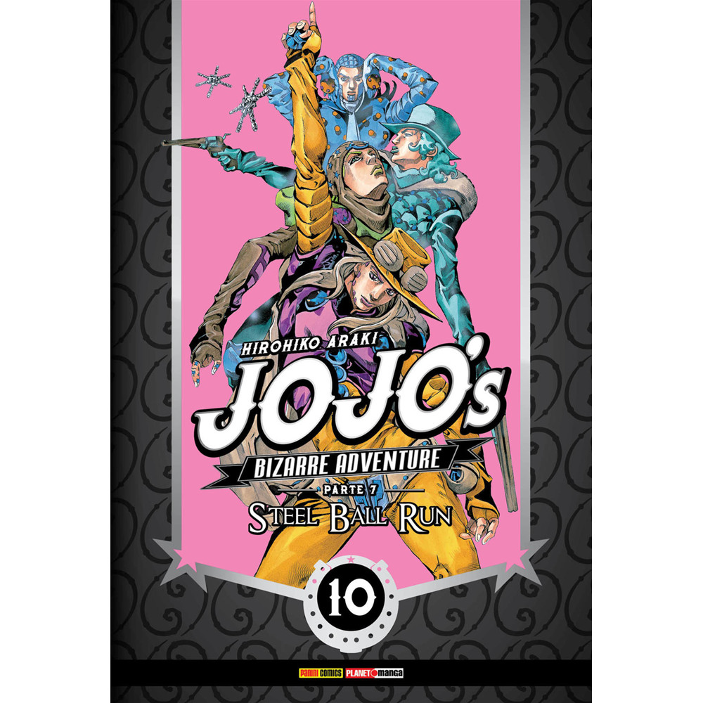 Mangá - Jojo's Bizarre Adventure - Parte 7 - Steel Ball Run 10 - Novo/Lacrado em Oferta na Shopee
