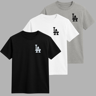 Kit 3 Camisetas Infantil Algodão Los Angeles Casual Leve Confortável Presente LA em Oferta na Shopee