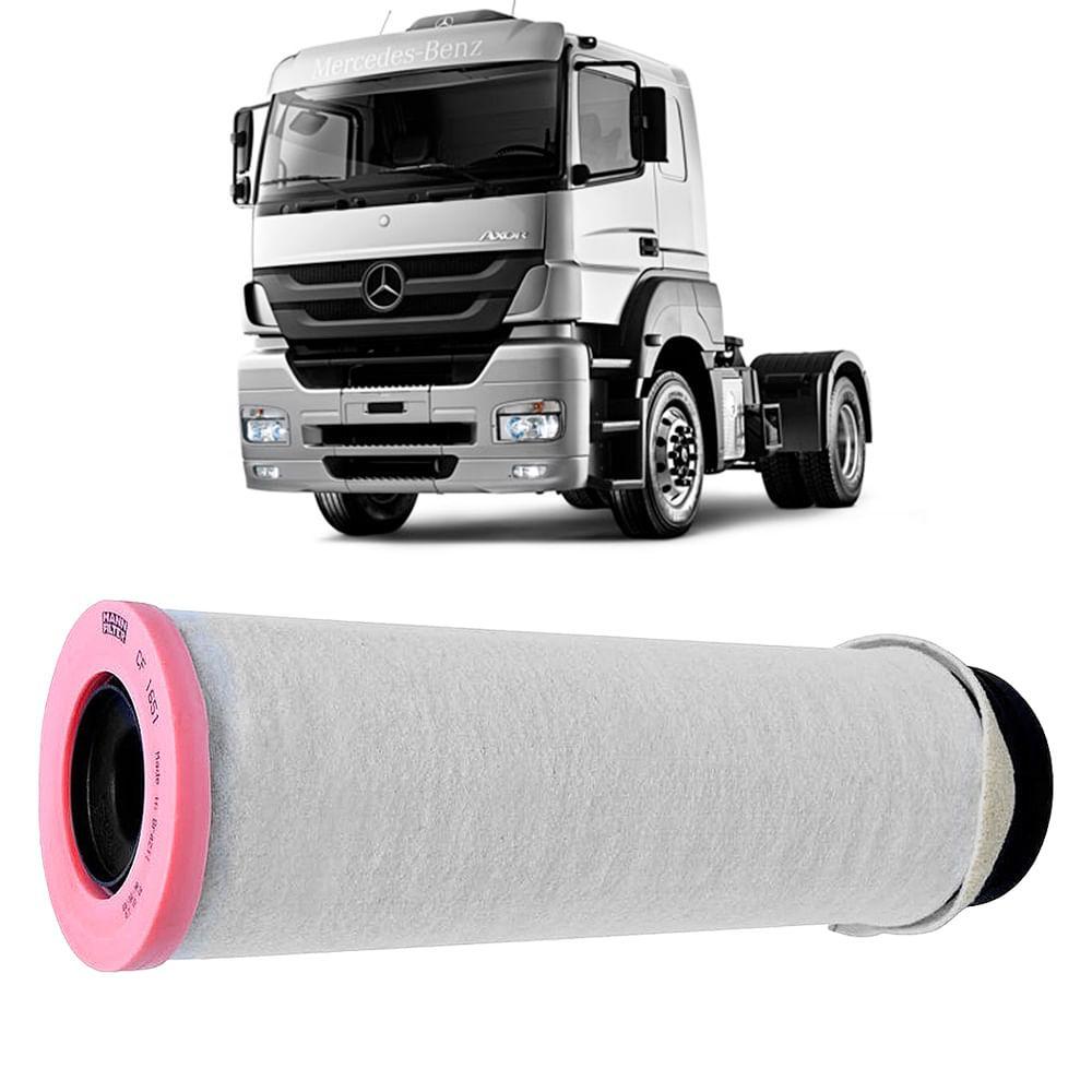 Filtro Ar Interno Mercedes Benz Axor Om457 2005 A 2021