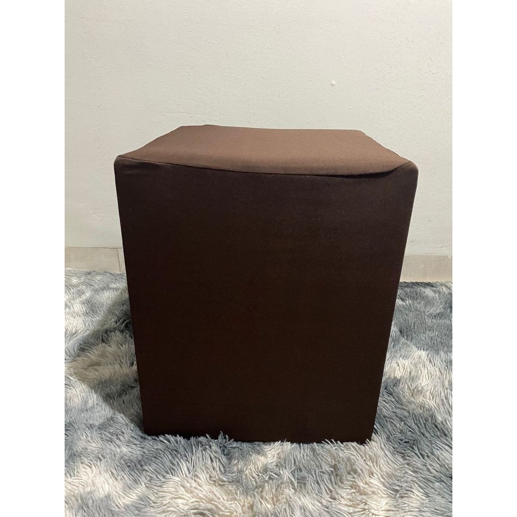 capa Puff Para Salão De Beleza E Sala De Estar - Marrom envio rapido