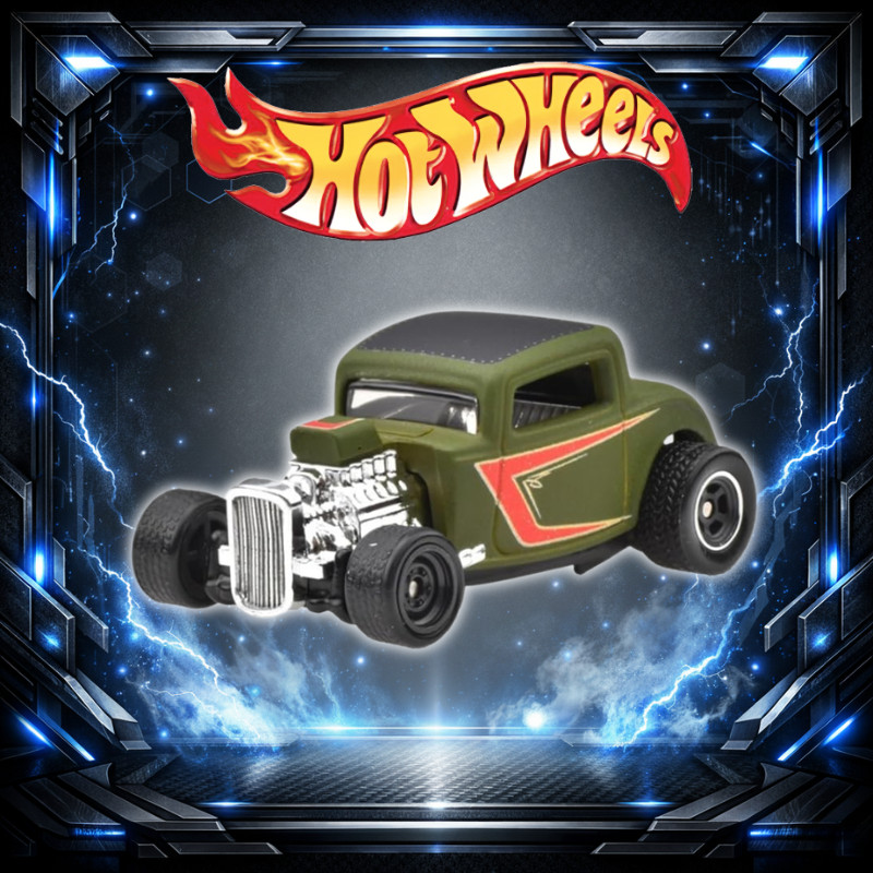 [Direct from Japan] MATTEL Hot Wheels Boulevard ’32 Ford Die-Cast Car Green