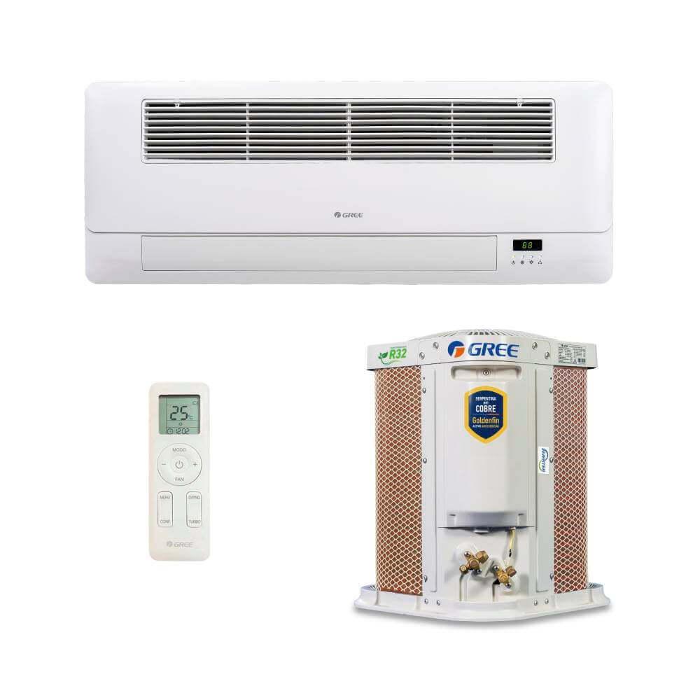 Ar Condicionado Split Cassete 1 Via 18000 BTUs Inverter Gree G-Línea Frio GKC18DA-D6DNA1A - 220V
