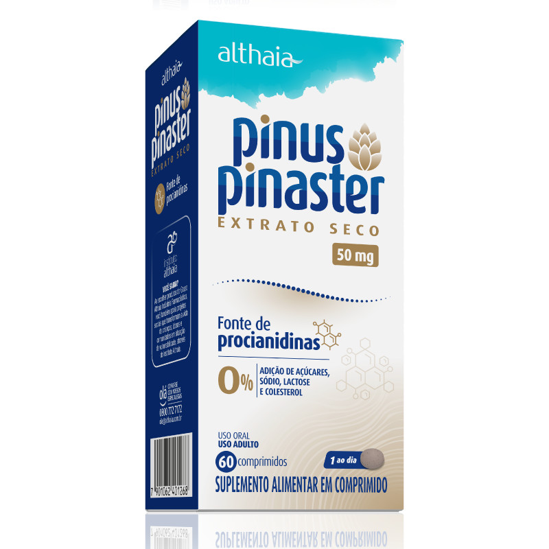 Pinus Pinaster - 60 Comprimidos em Oferta na Shopee