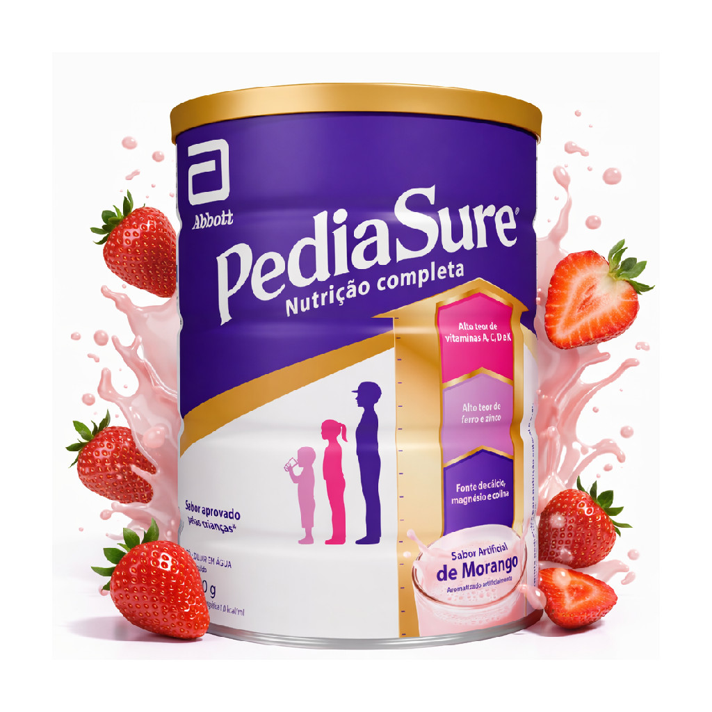 Suplemento Alimentar Infantil Pediasure Morango 850g