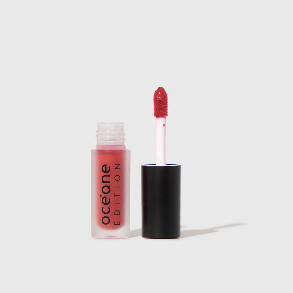 Mini Batom Líquido Vermelho Matte - Color My Lips Real Deal Océane Edition 1g em Oferta na Shopee