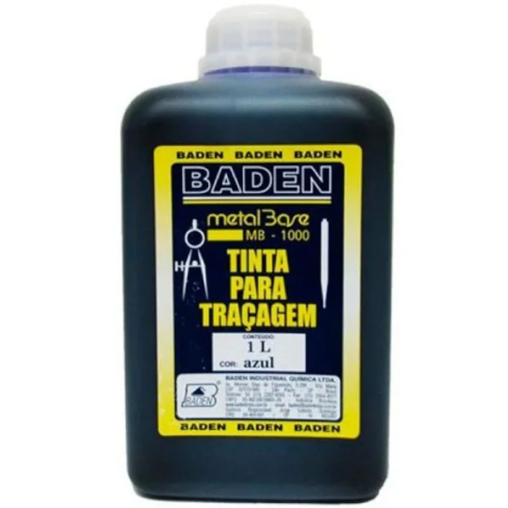 Tinta para traçagem e riscagem 1 litro - MB1000 - Baden em Oferta na Shopee