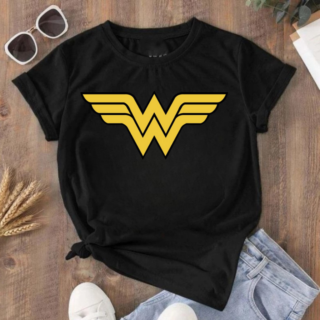 Camiseta T-shirt Blusa Linda Mulher Maravilha Feminina Camisa 100% Algodão