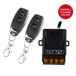 Receptor Transmissor Ac 110v/220v rf 433mhz-Módulo De Controle Remoto De Relé De 1 Canais em Oferta na Shopee