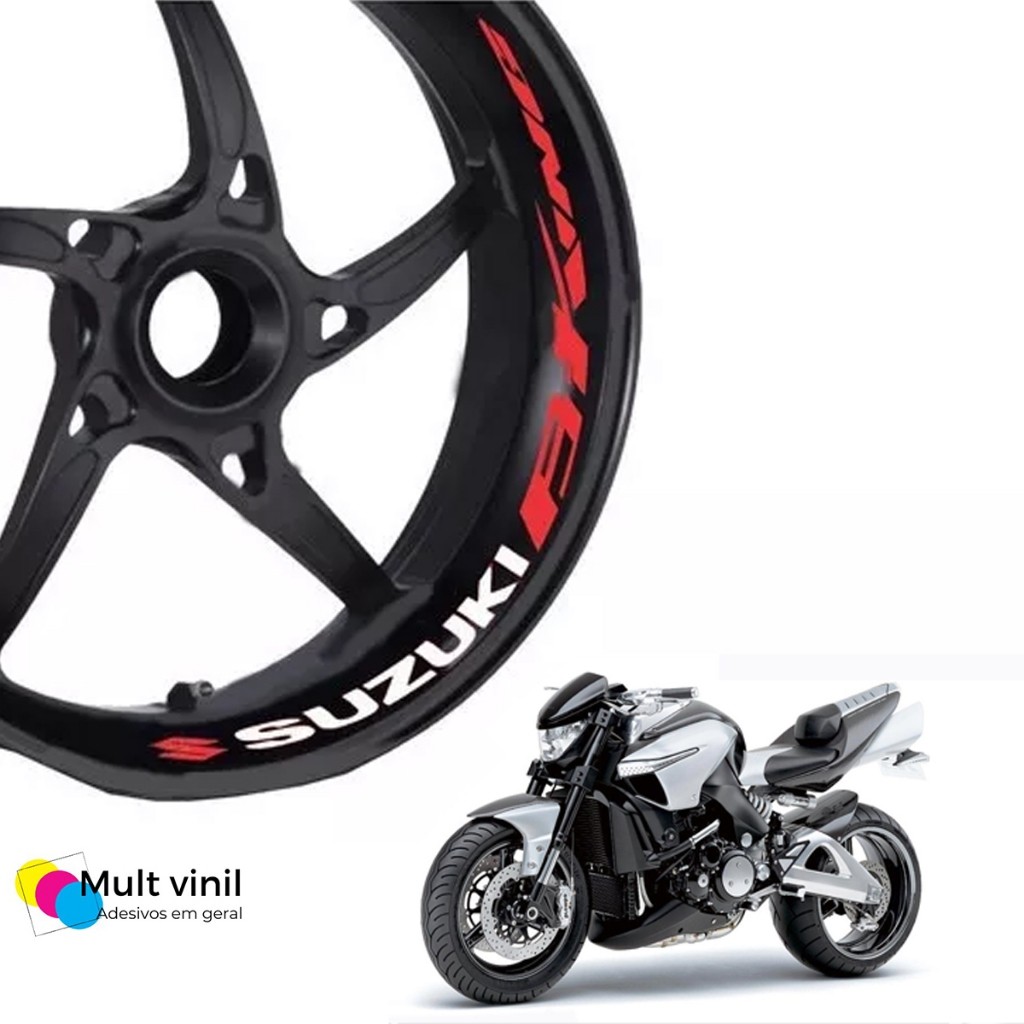 Adesivo Premium Interno Roda Moto Suzuki Gsx 1300 B-king