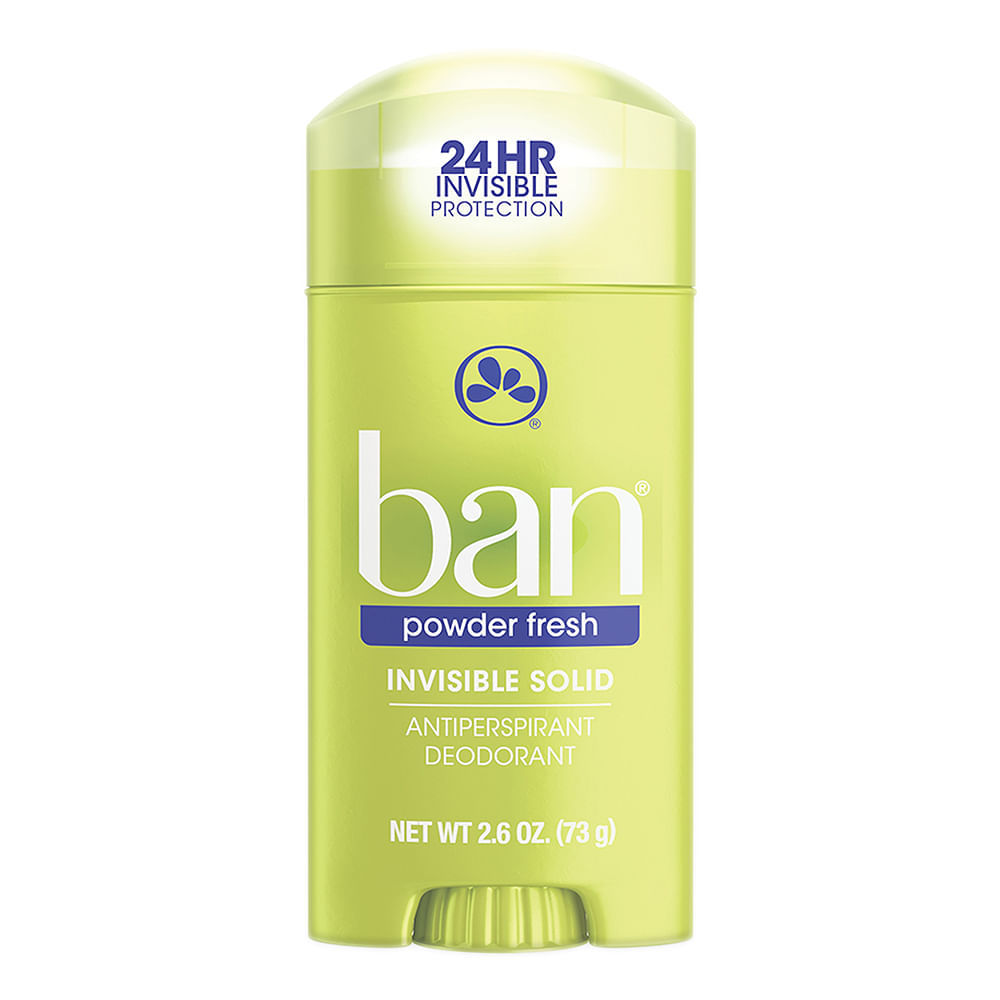 Desodorante Sólido Ban Powder Fresh Stick Antitranspirante 73g em Oferta na Shopee
