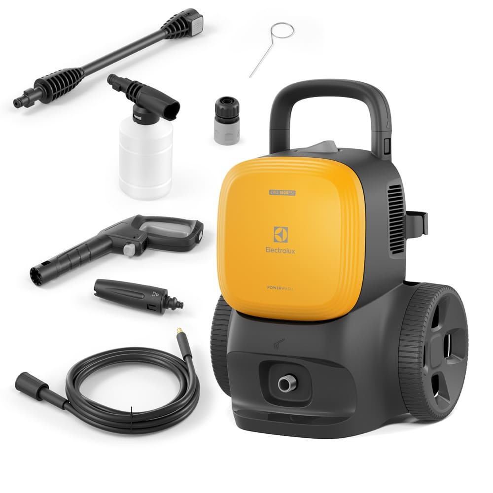 Lavadora de Alta Pressão PowerWash 1400W com 1800PSI Electrolux