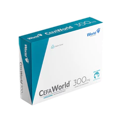 CefaWorld Cães e Gatos 300mg 12 compr - World