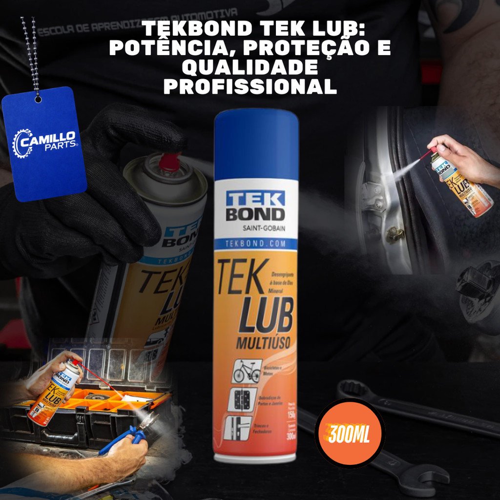 Imagem Desengripante, Desingripante Lubrificante Lub Tekspray 300ml Tekbond