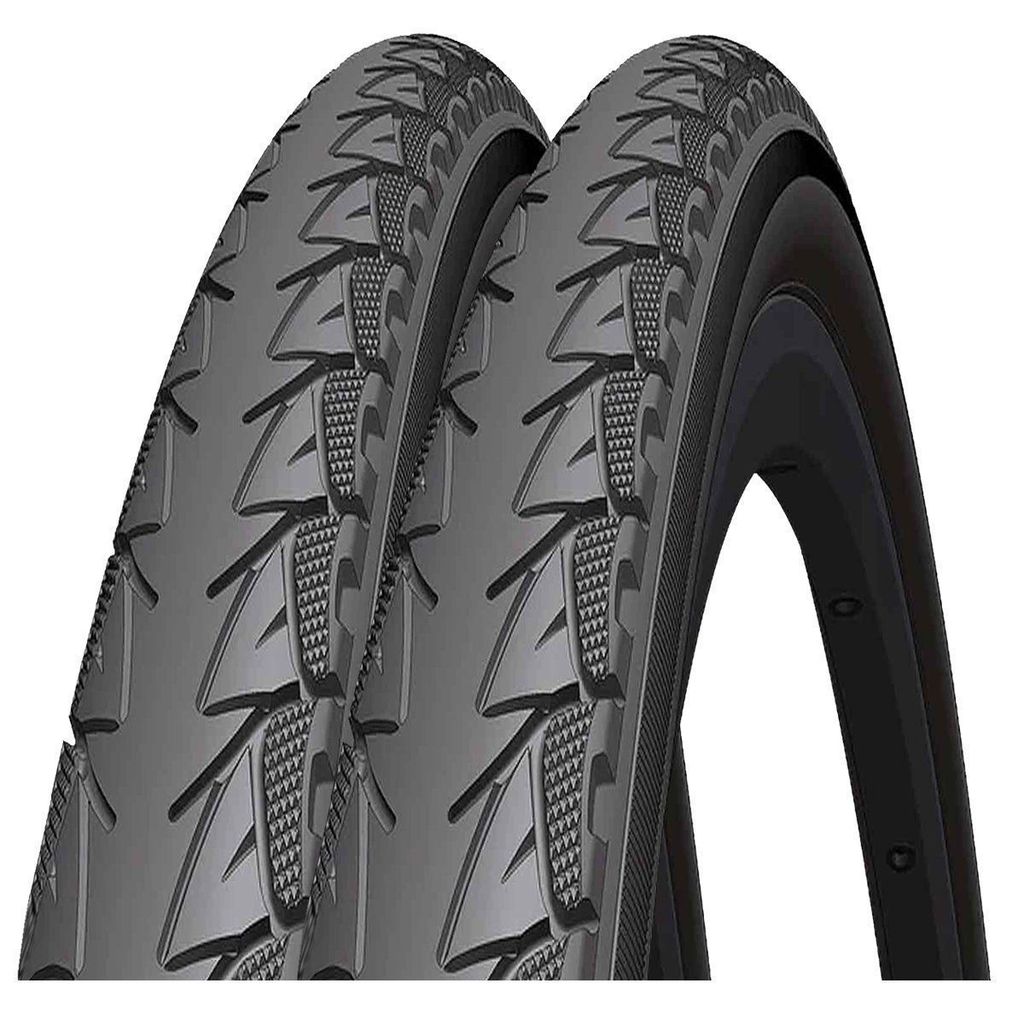 Kit Pneu de Bicicleta Rubena Flipper Classic 700x35 Gravel Urbano 2 unidades
