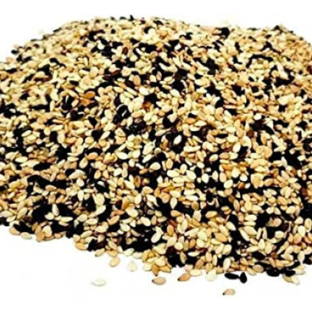 Liolin Garden 100 sementes Gergelim Mix Sushi Preto E Branco Tostado Kama | Cultivo por sementes