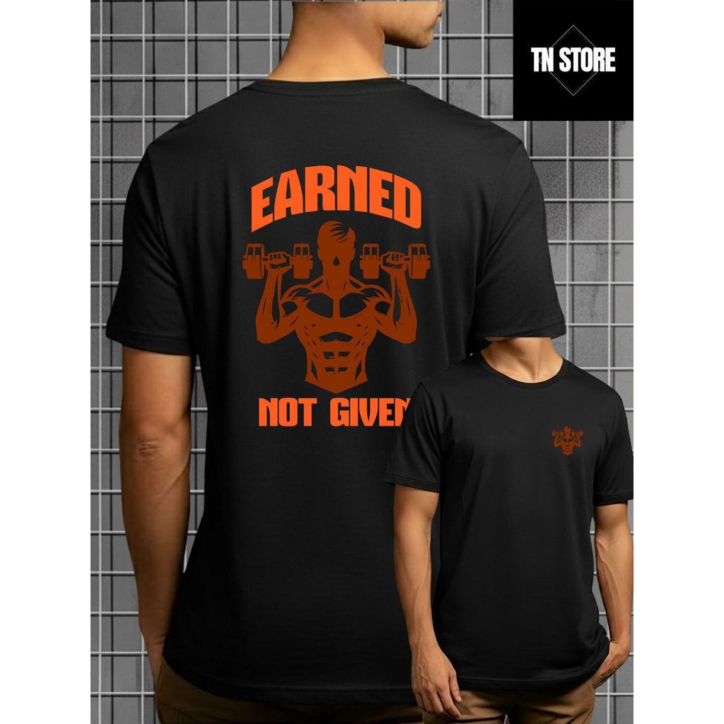 Camiseta Fitness Academia Gym Treino Esporte Camisa Blusa Unissex Masculino Feminino 100% Algodão Preto Branco Plus Size