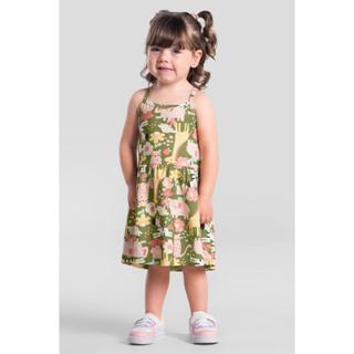 Vestido infantil menina em malha Brandil em Oferta na Shopee
