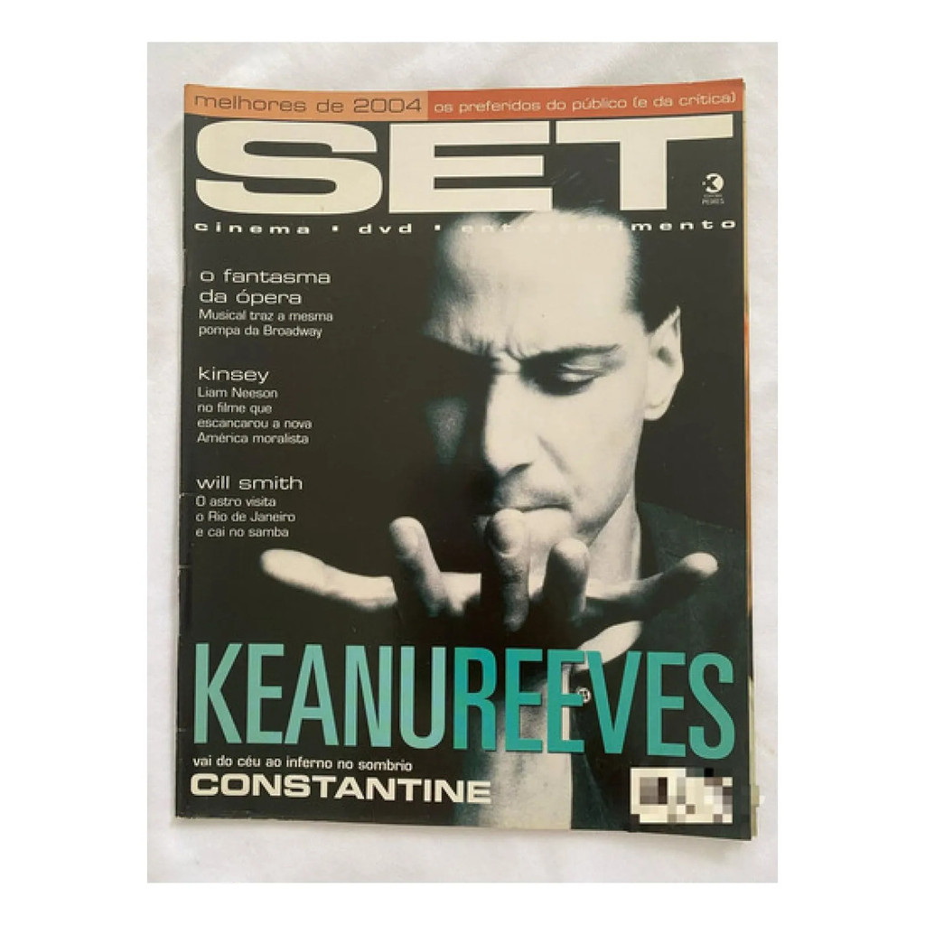 Revista Set 213 Constantine  O Fantasma Da Opera Filme