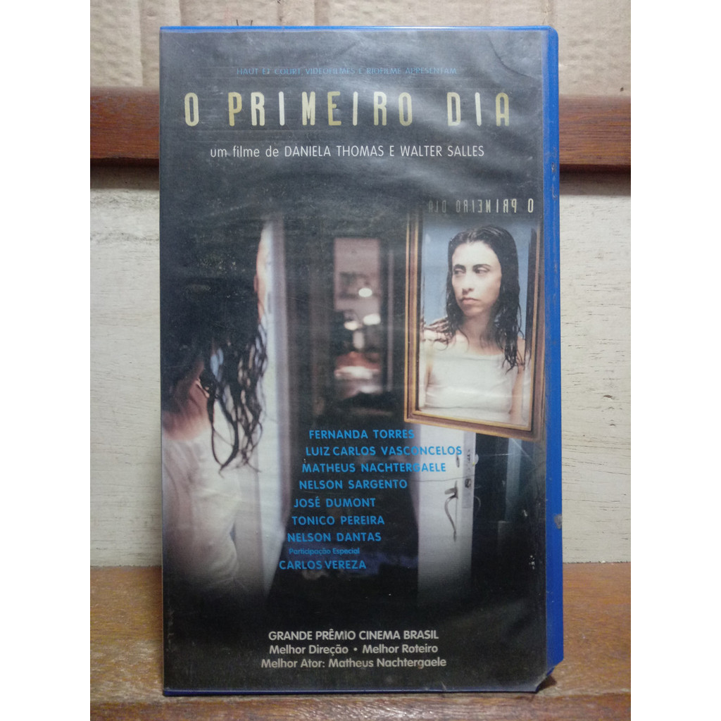 Vhs O Primeiro Dia - Fernanda Torres - Matheus Nachtergaele