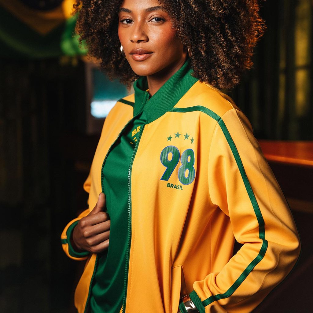 Jaqueta Brasil Retrô 1998 Feminina