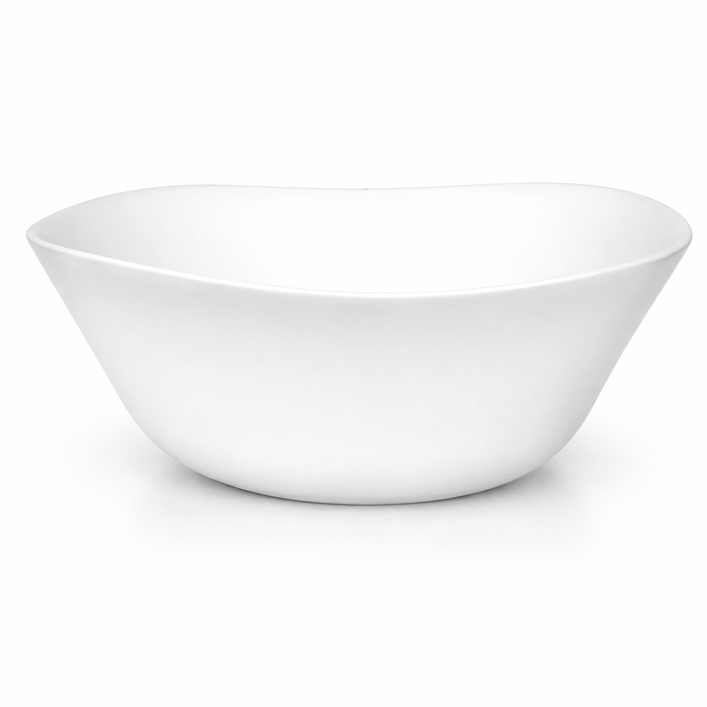 Saladeira Bowl Vidro 24Cm Grande Opalino Parma Bormioli