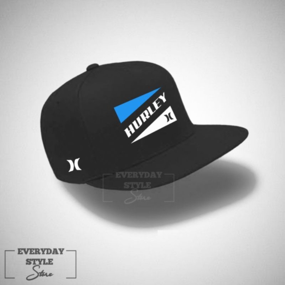 Pronto Estoque Hurley Ajustável Snapback Grande Circunferência Da Cabeça Boné De Beisebol Surf & High Street Estilo Masc