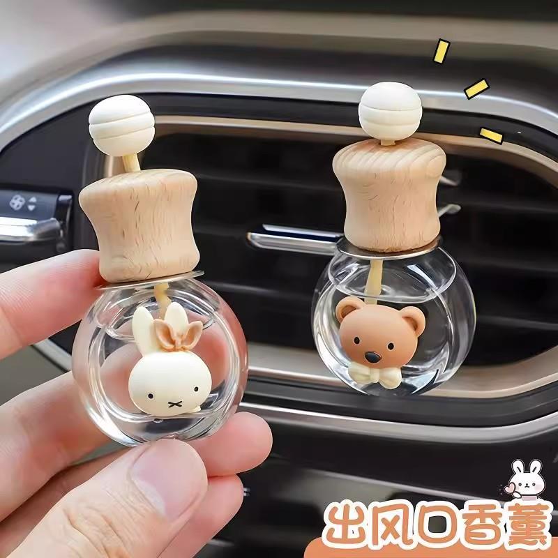 Saída de ar do carro Perfume água do banheiro aromaterapia garrafa de volatilização vazio quarto banheiro ar condicionad