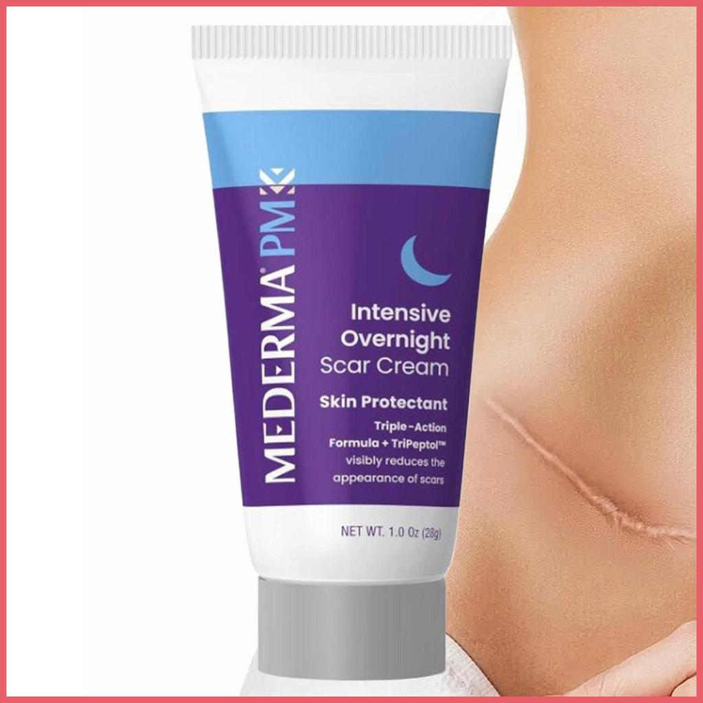 Creme Para Cicatrizes 28g Hidratante Durante A Noite Loção Calmante Corporal Remoção De Estrias Quelóide C-Seção xurit2b