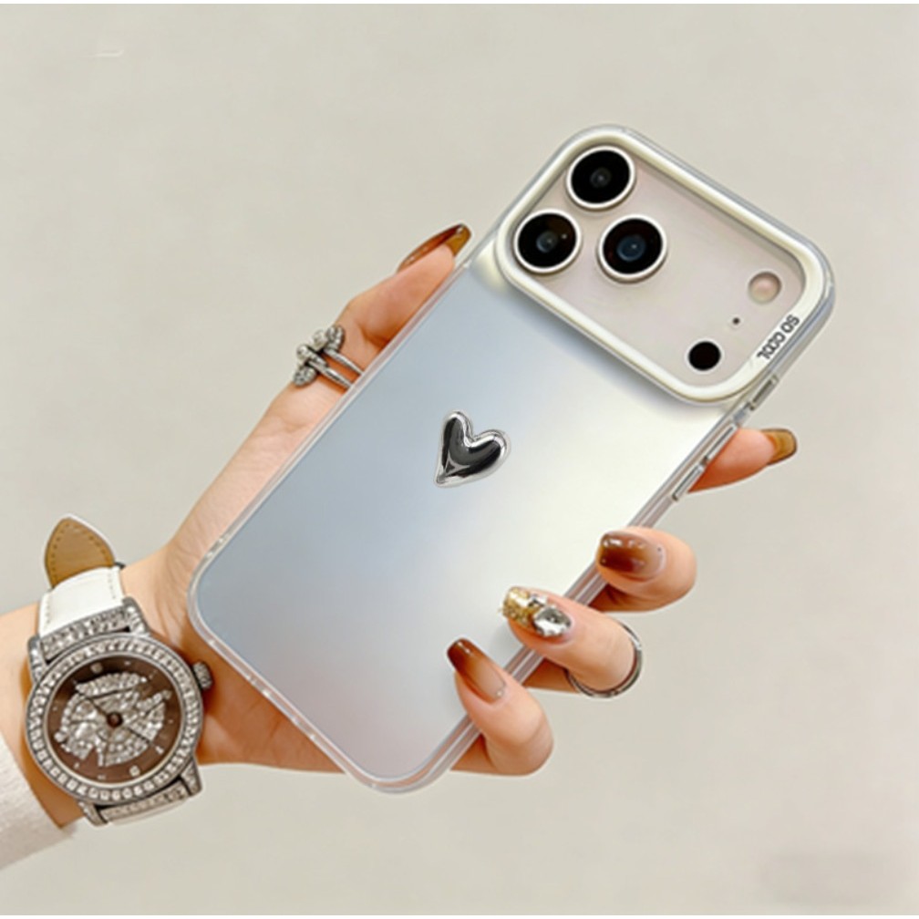 Capa DF Para Motorola MOTO G84 G54 G64 G54Power G14 G22 G24 C04 3D Metal Coração