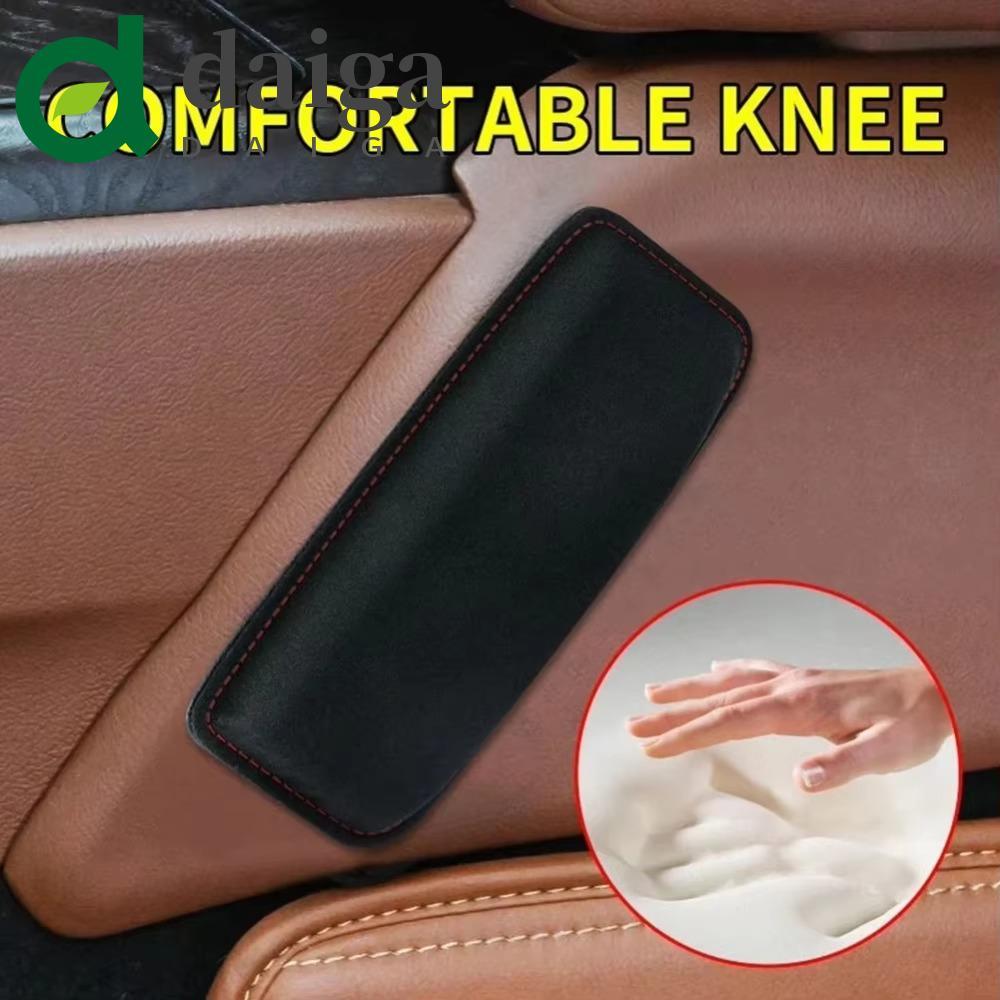 Almofada De Apoio De Braço Para Porta De Carro DAIGA , Macia De Camurça Joelho , Travesseiro Confortável Elástico Univer