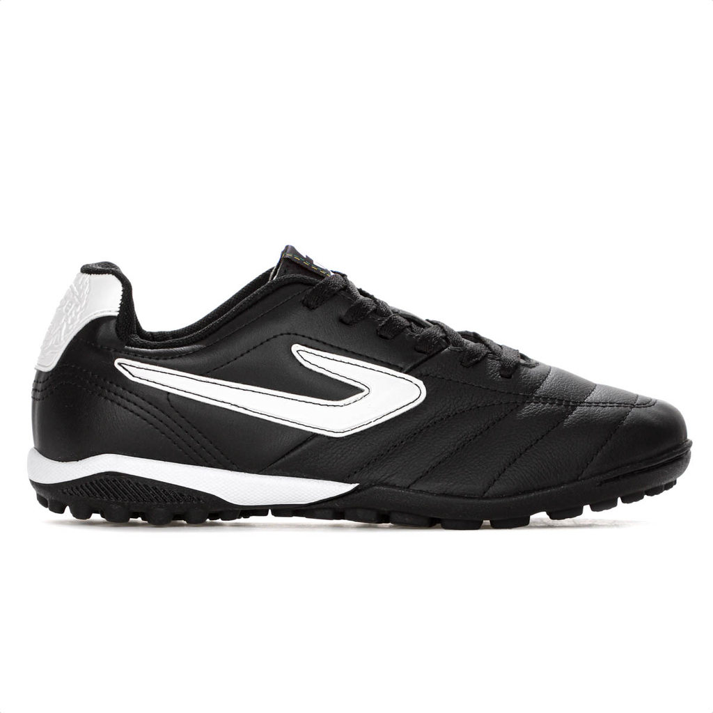Chuteira Topper Society Furia ll Preto e Branco - Masculino
