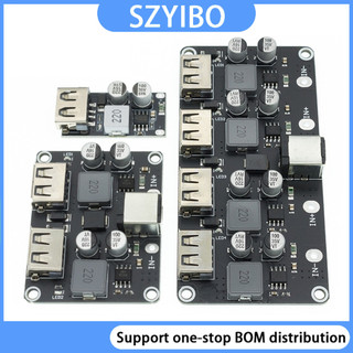 Placa de carregamento do módulo Buck QC3.0 QC2.0 USB DC-DC 6-32V 9V 12V 24V Placa de circuito de carregamento rápido 5V