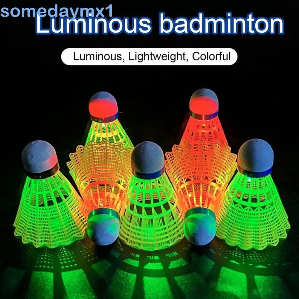 SOMEDAYMX1 Bolas Luminosas De Badminton , De Iluminação LED Colorido , Petecas Brilhantes