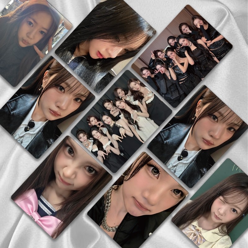 4-50pcs H2H Hearts2Hearts FOCUS The Chase Lomo Cards Makestar Soundwave POB Photocard JIWOO CARMEN YUHA STELLA JUUN A-NA