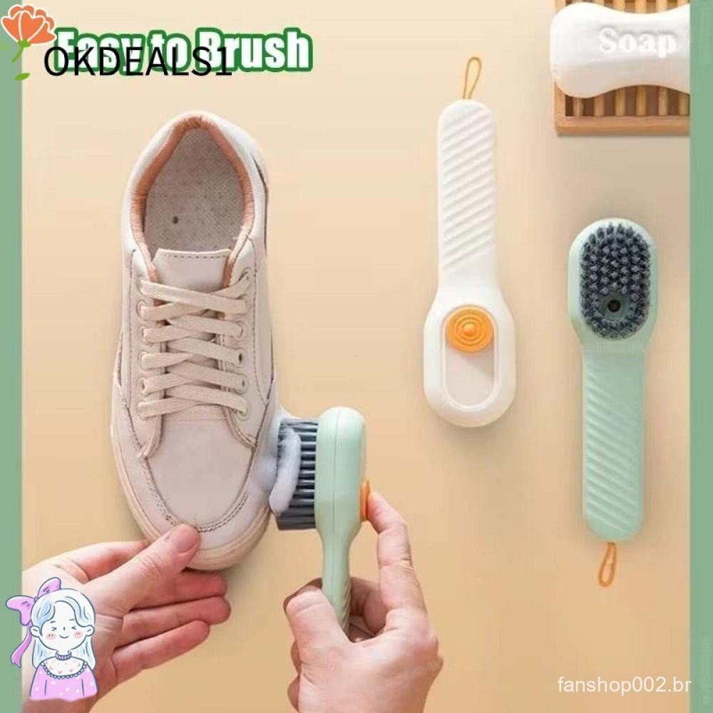 Escova Automática Para Sapatos Líquidos OKDEALS , De Limpeza Líquida Com Cerdas Macias , Confortável