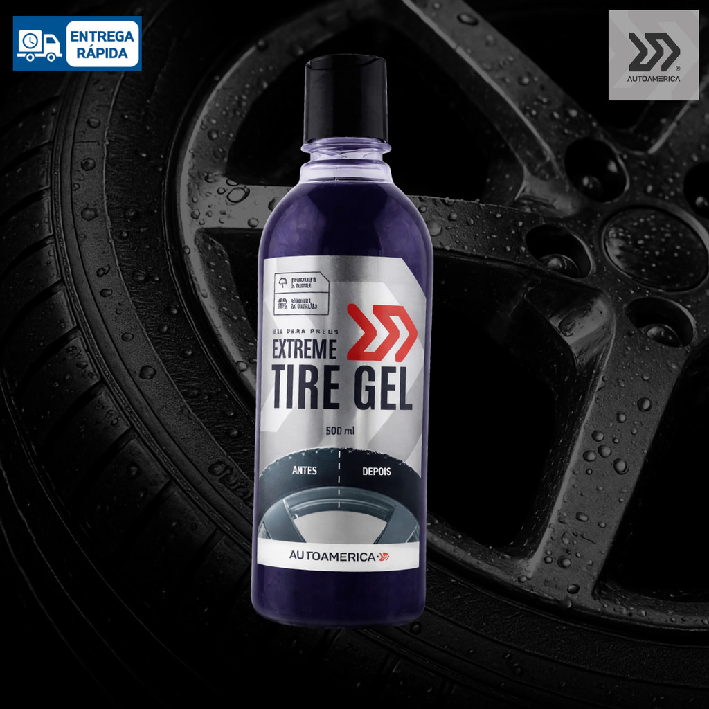 Gel para Pneus Extreme Tire Gel 500ml AUTOAMERICA