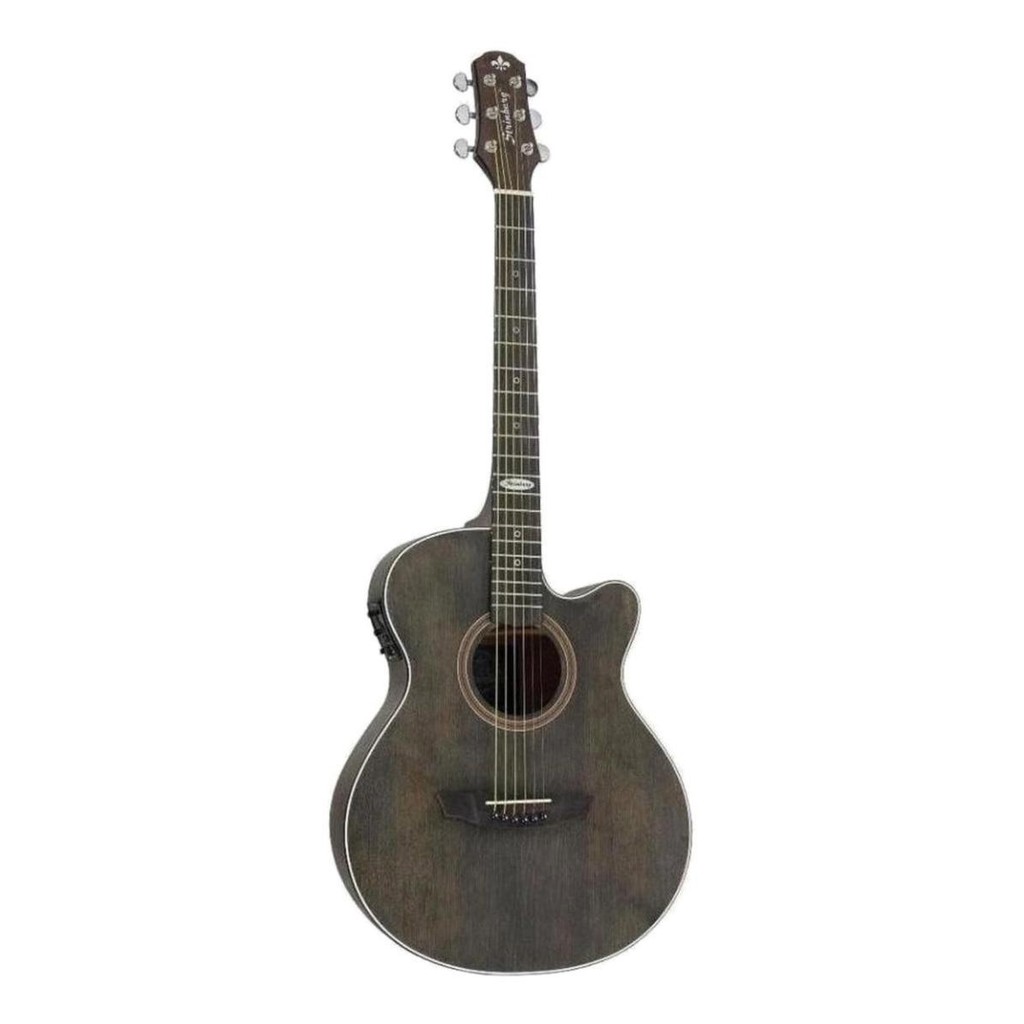 Violão Eletroacústico Strinberg Black Sf200c Tobacco