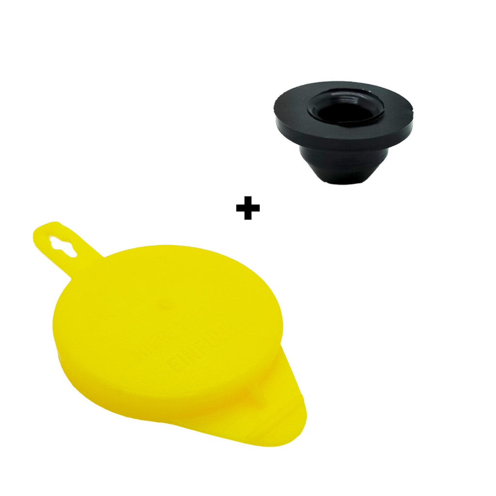 Kit Reparo Bucha + Tampa Reservatório Água Limpador Parabrisa Corsa Celta Classic Wind