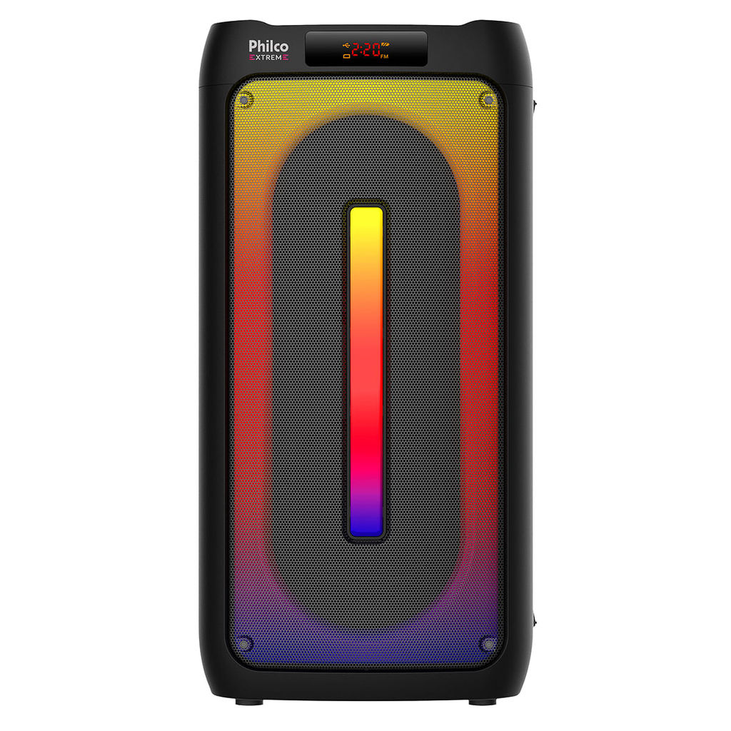 Caixa de Som Philco Extreme 300W Flash Light PCX4500 em Oferta na Shopee