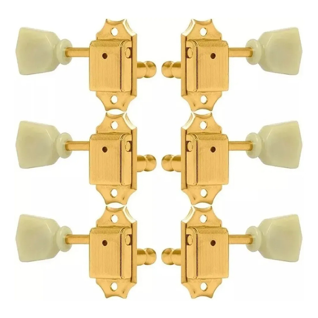 Tarraxa Gotoh P/guitarra Lespaul 3+3 Dourado Sd90sl