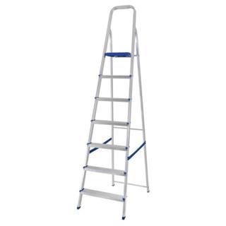 Escada de Alumínio Mor Multiuso Regulável, 7 Degraus em Oferta na Shopee