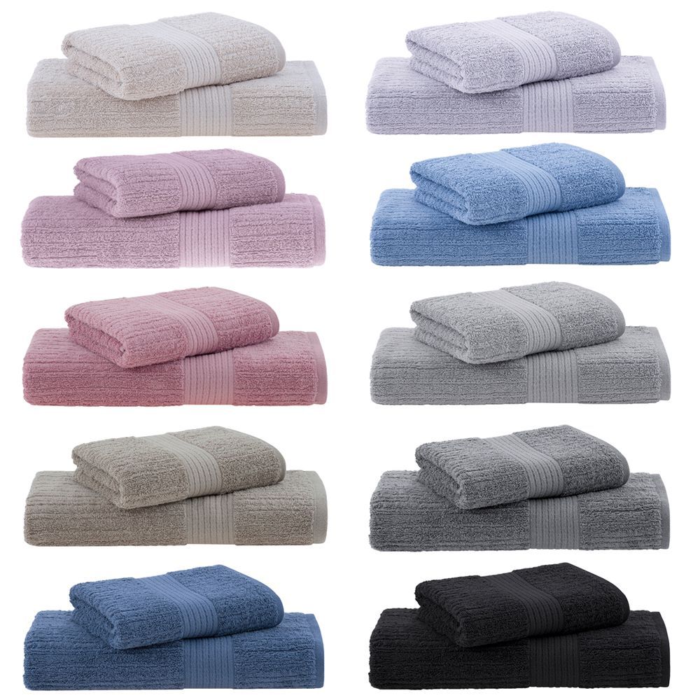 Jogo de Toalhas Buddemeyer Fio Penteado Canelado Banho 2 Peças em Oferta na Shopee